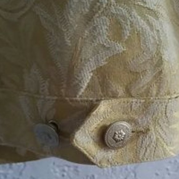 Heart of Palm Jacket Cotton Polyester Long Sleeve Collared SZ 14 - Picture 5 of 6